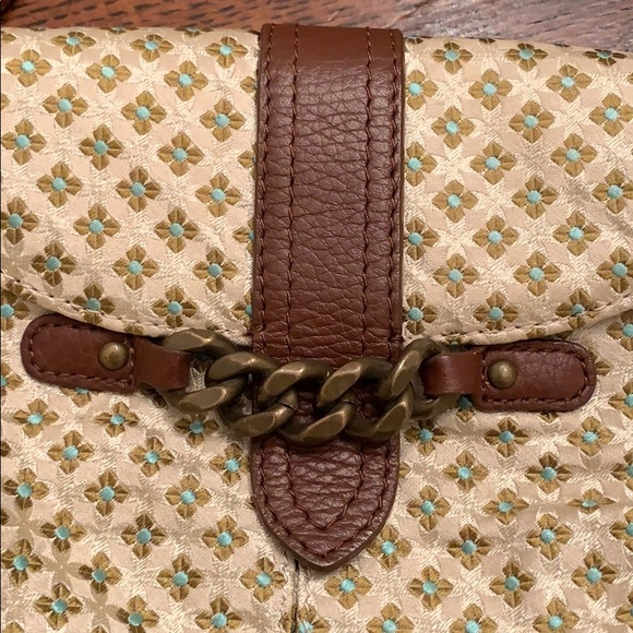 J. Crew Vintage Style Silk Bag with Chain Strap - Picture 2 of 10